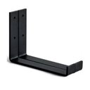 Ver imagem 2 de 2 Mão Francesa Suporte Prateleira Invertido 15cm Preta Ferro