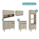 Ver mais imagens de Armário de Cozinha Completa Atlanta Studio Amêndoa