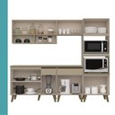 Ver imagem 6 de Armário de Cozinha Completa Atlanta Studio Amêndoa