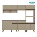 Ver imagem 4 de Armário de Cozinha Completa Atlanta Studio Amêndoa