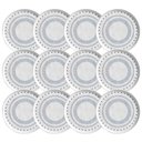 Ver imagem 1 de Kit 12 Pratos para Sobremesa Branco Cerâmica 21,5cm Buffet