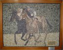 Ver imagem 1 de Painel Corrida de Cavalos em Mosaico 150x200