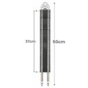 Ver imagem 2 de Resistência Aletada 2000W 220V 50cm para Estufa e Secadora