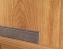 Ver imagem 1 de Rodapé Autocolante Moldura Eva Flexível 14cm preto 8 metros