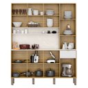 Ver imagem 5 de Cozinha Compacta 8 Portas 161cm Soul K02 Freijó/ártico - Mpozenato
