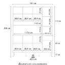 Ver imagem 4 de Cozinha Compacta 8 Portas 161cm Soul K02 Freijó/ártico - Mpozenato