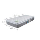 Ver imagem 3 de Colchão Solteiro Luckspuma Molas Ensacadas Maxi Life 28X 188X 88 cm