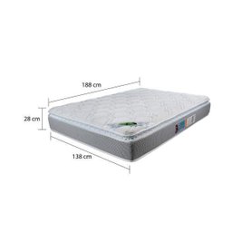 Colchão Casal Luckspuma Molas Ensacadas Maxi Life 138x188x28 - 3