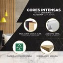 Ver mais imagens de Kit 3 Quadros Boho Abstrato Folhagem Nude com Moldura:preta