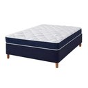 Ver imagem 4 de Cama Box Casal Colchão Velvet Molas Ensacadas Portobel 138x188x57cm