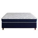 Ver imagem 2 de Cama Box Casal Colchão Velvet Molas Ensacadas Portobel 138x188x57cm