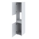 Ver imagem 5 de Armário Multiuso 2 Portas 1 Nicho BL3312 Branco - Tecno Mobili