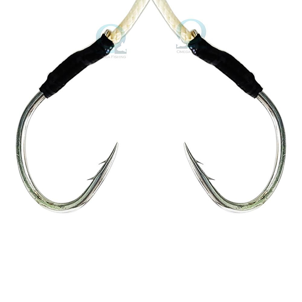 Shout 43-TA Twin Assist Double Barb Hooks Rigged Size 2/0 (5843