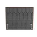 Ver imagem 1 de Cabeceira Cama Box Casal King 195 cm P05 Londres Linho Cinza Escuro - Lyam Decor