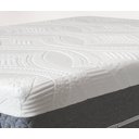 Ver imagem 4 de Col. Natural Gel Articulado Cinza 25cm Latex Foam Solteiro 88x188cm Kit Zen