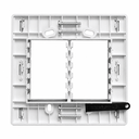 Ver imagem 3 de Placa + Suporte 4x4 6 Postos Infiniti Plus Branco Siena Mg Cor:Branco Siena