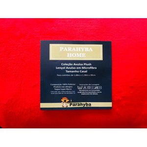 Lençol Avulso Plush em Microfibra Vermelho