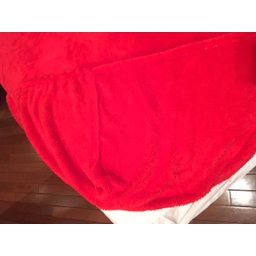 Lençol Avulso Plush em Microfibra Vermelho - 4