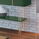 Ver imagem 5 de Aparador Sala de Estar Vivant Verde Pistache/freijó - Hb Móveis