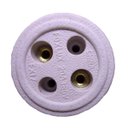 Ver imagem 2 de Tomada + Plugue Elétrico Bipolar Porcelana 20a - Foxlux
