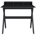 Ver imagem 5 de Escrivaninha Multiuso Retrô Mesa Tipo Cavalete Itália Preto
