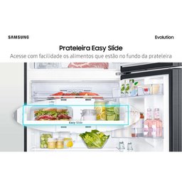 Geladeira Samsung Evolution Inverter Duplex 440L Inox Preto Bivolt RT43 - 8