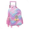 Kit Mochila Escolar Creche Menina Estojo Lancheira Térmica:rosa - 2