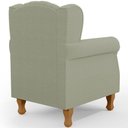 Ver imagem 7 de Poltrona Decorativa para Sala de Estar Yara P02 Bouclê Oliva - Lyam Decor