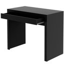 Ver imagem 2 de Escrivaninha Mesa de Escritório 90 Cm 1 Gaveta Preto