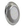 Luminária Piscina Led Smd Ø125mm Cromada 9w Luz 6500k St1059 - 1
