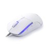 Mouse Gamer C3tech Mg-80wh, Usb, Rgb, 3200dpi, Branco - 3