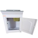 Ver imagem 5 de Gabinete em Plástico Abs Tanque com Esfregadeira Lateral de Fibra 40 Litros e Torneira de Mesa