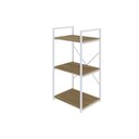 Ver imagem 7 de Estante c/03 Prateleiras Yon 45cm Est.Branca