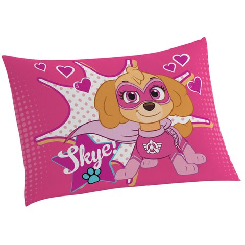 Fronha Estampada Patrulha Canina Pink / 50 cm x 70 cm Lepper