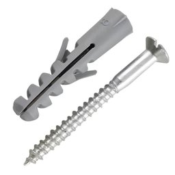 Parafuso com Bucha 10mm - 6 Peças - Eda - 1