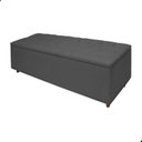 Ver imagem 3 de Kit Cabeceira e Calçadeira com Baú 160 Cm King Casal Diana Suede