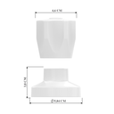 Ver imagem 6 de Acabamento Blukit Para Registro Padrão Deca/Docol C50 Cromado