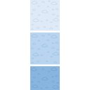 Ver imagem 2 de Papel de Parede Degradê Nuvens - Várias Cores - Azul claro