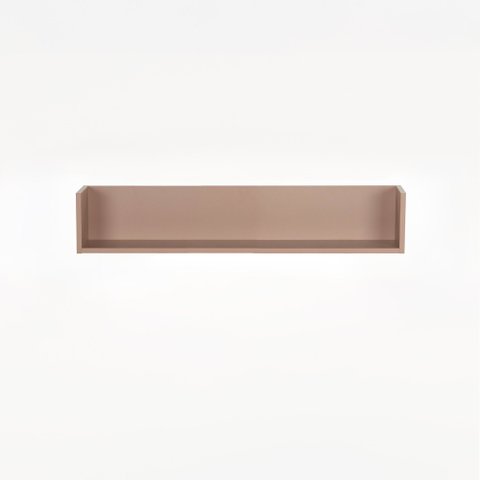 Prateleira Luna 90 Cm X 18 Cm Rosa Blush