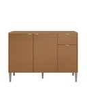 Ver imagem 2 de Balcão de Cozinha 120 Cm Soul 3 Portas 1 Gaveta Freijó/caramelo - Kits Paraná