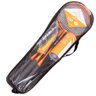 Kit Badminton Vollo 4 Raquetes 3 Petecas com Rede e Suporte Vb 004 - 2