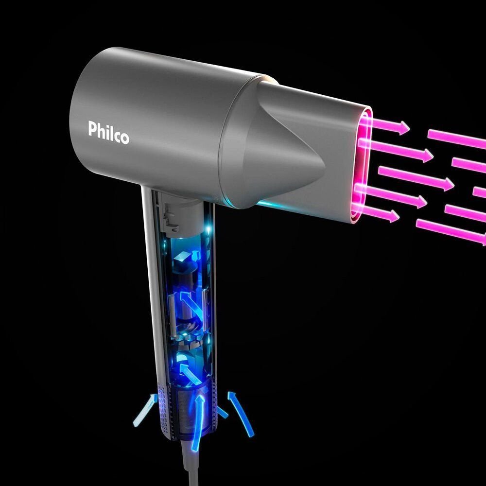 Secador de Cabelos Philco 1600w 4 Temperaturas - Psc3600 - 16