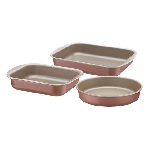 Jogo de Assadeiras Tramontina Alumínio Antiaderente Starflon Max Mocaccino 3 Peças