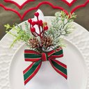Ver imagem 1 de Porta Guardanapo Natal Buquê Laço