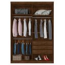 Ver imagem 4 de Guarda Roupa Miami com Quatro Portas Malbec