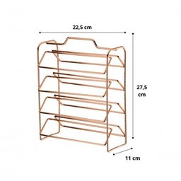 Organizador Porta Cápsulas de Café Compatível com Dolce Gusto Dourado Future 1145dd - 2
