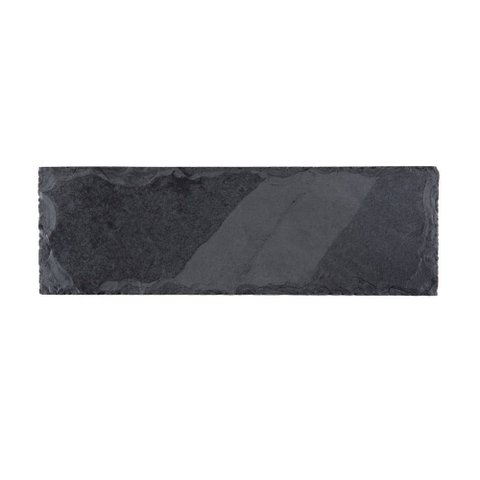 Tabua em Pedra Ardosia para Servir - Petisqueira 30 X 15 Cm Utensilios do Chef