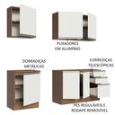 Ver mais imagens de Cozinha Completa 180005 Com Armário E Balcão Rustic/branco