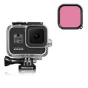 Ver imagem 1 de Filtro de Mergulho Vermelho Claro para Câmeras Gopro Hero 8