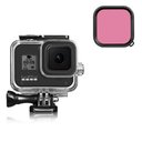 Ver imagem 2 de Filtro de Mergulho Vermelho Claro para Câmeras Gopro Hero 8